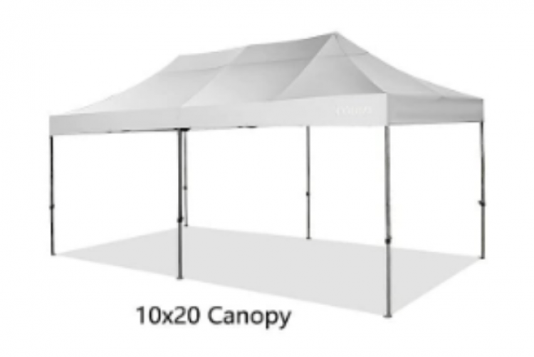 10x20 Pop-up Heavy-Duty Canopy