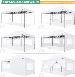 71Z J6OqnQL. AC SL1500 1706135553 10x20 Pop Up Canopy Sidewall