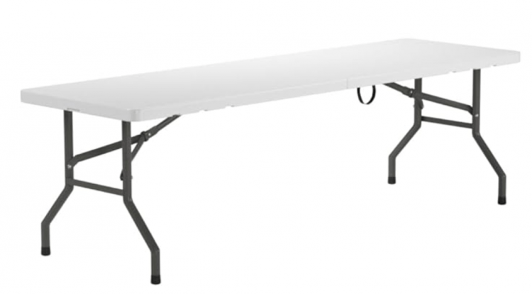 8ft Regt Folding Plastic Table