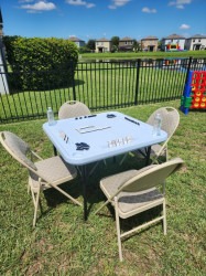 image0000041 1707230496 Dominos Table w/ 4 Chairs