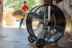 36 in. Portable Barrel Fan