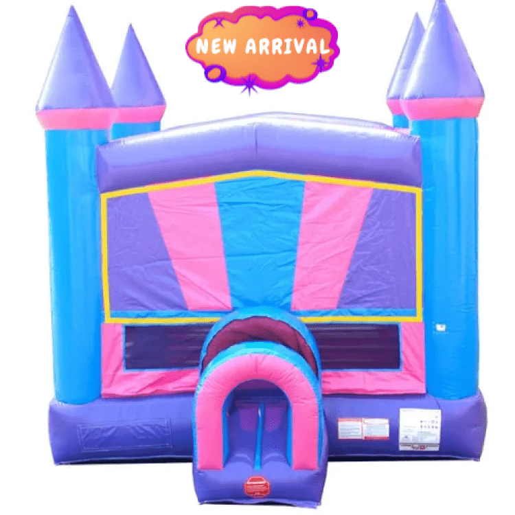 Pink Castle Bounce House