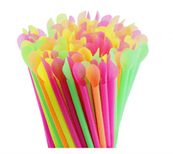 Sno-Cone Spoon Straws 24 serving