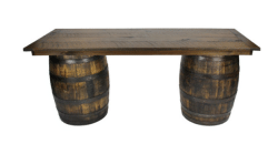 Whiskey Barrel Bar 8'